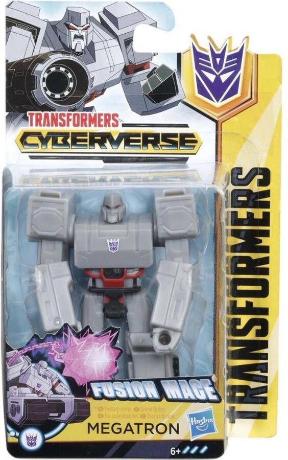 Hasbro Transformers Cyberverse Figuur Megatron 10 cm Grijs