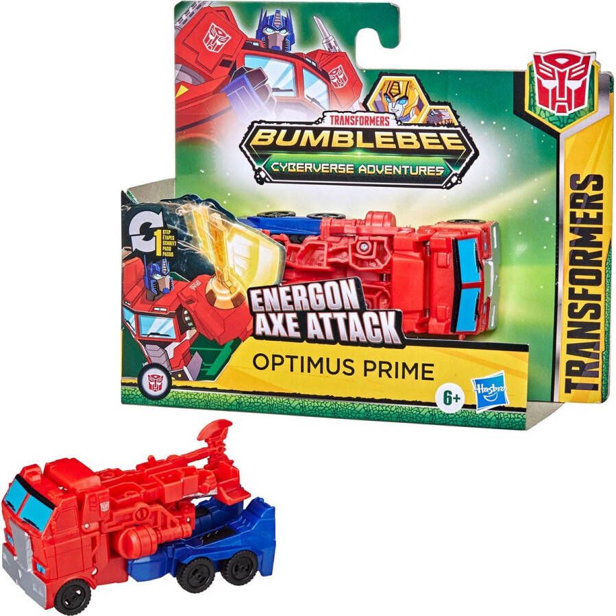 Hasbro Transformers Cyberverse Optimus Prime 11 cm actiefiguur