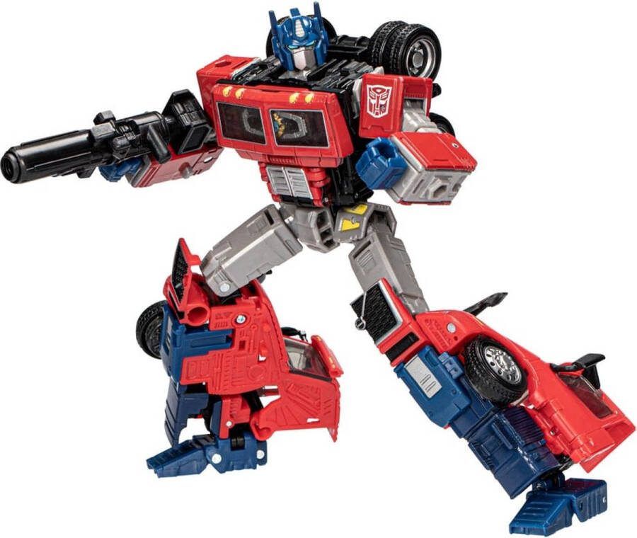 Hasbro Transformers Generations Leader Class Action Figure Volvo VNR 300 Optimus Prime 18 cm