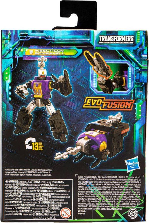Hasbro Transformers Generations Legacy Evolution Deluxe Class Action Figure Insecticon Bombshell 14 cm