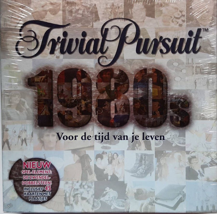 Hasbro Trivial Pursuit spel 1980's voor de tijd van je leven