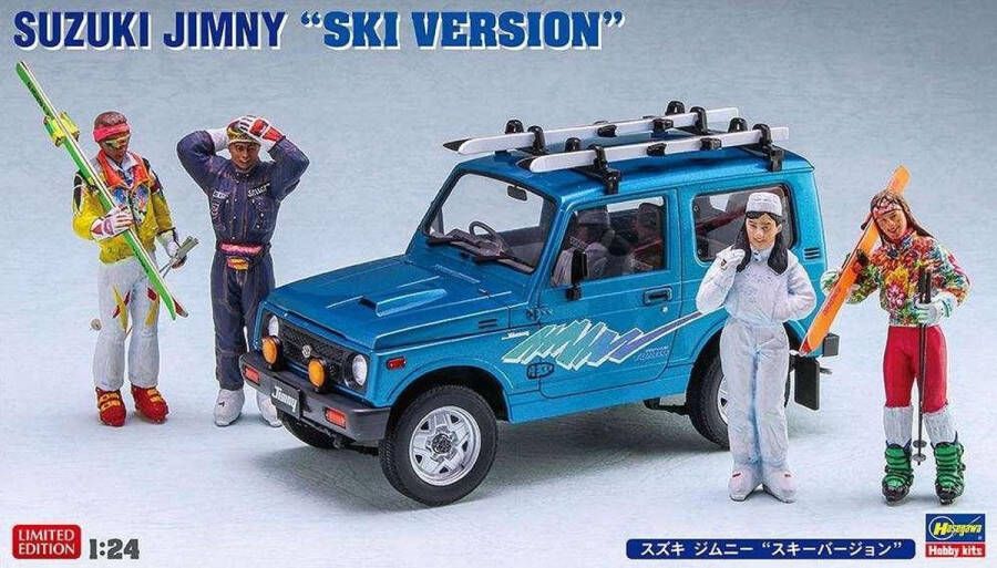 Hasegawa 1:24 20476 Suzuki Jimmy Ski Version Plastic kit