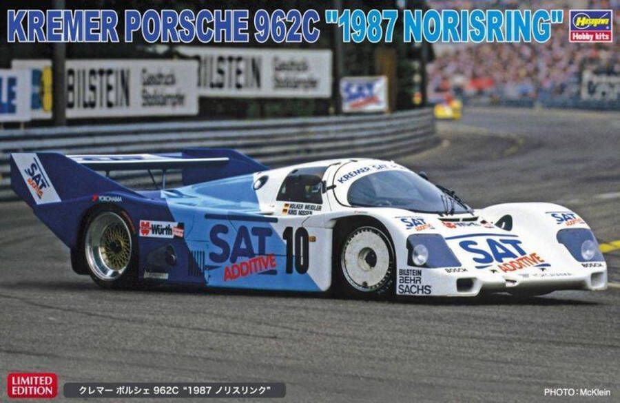 Hasegawa 1:24 20479 Kremer Porsche 962C Norisring 1987 Plastic kit