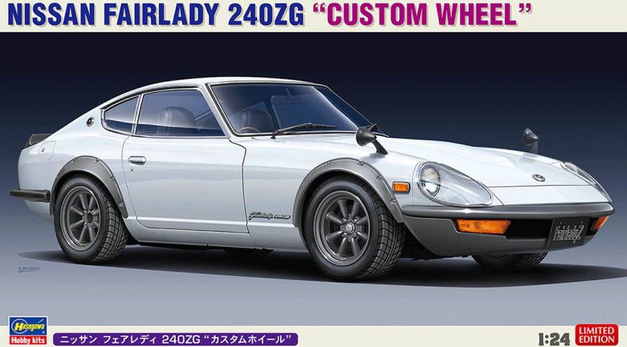 Hasegawa 1:24 20618 Nissan Fairlady 240ZG Custom Wheel Plastic Modelbouwpakket