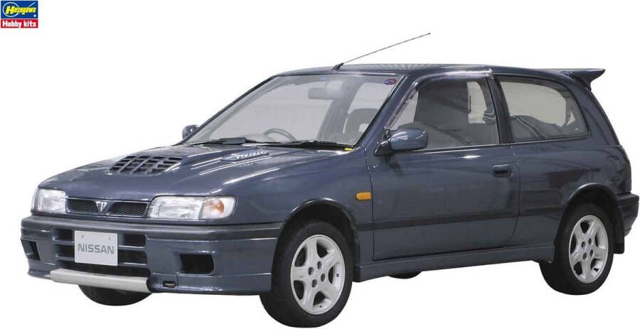 Hasegawa 1:24 21147 Nissan Pulsar RNN14 GTI-R 1990 Plastic Modelbouwpakket