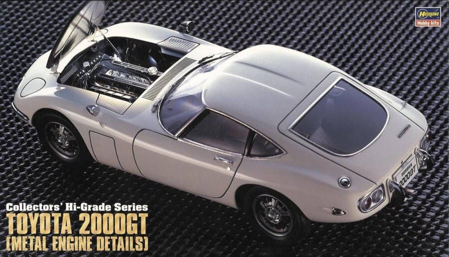 Hasegawa 1:24 51047 Toyota 2000GT Car with Metal Parts Plastic kit