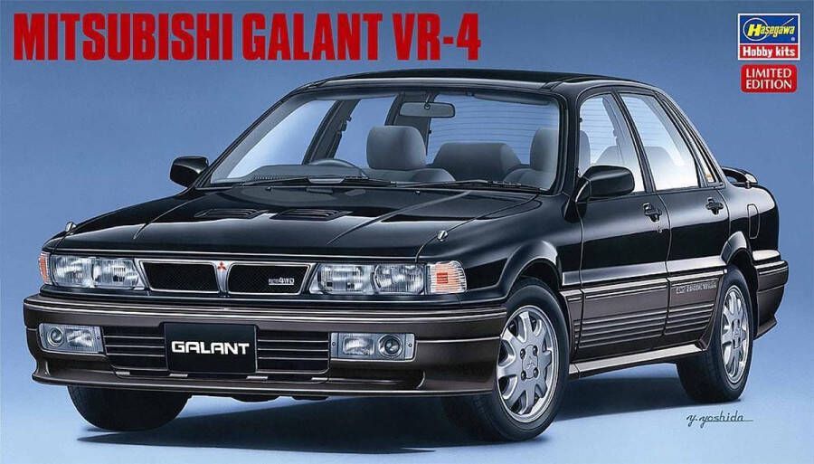 Hasegawa 1:24 20292 Mitsubishi Galant VR4 Plastic Modelbouwpakket