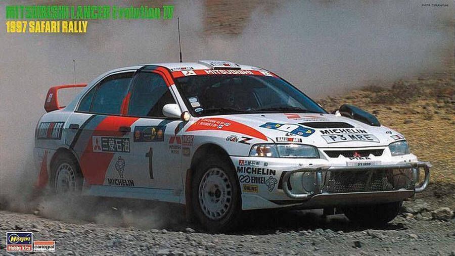 Hasegawa 1 24 Mitsubishi Lancer Evo Iv 1997 (6 19) * (Has620395)