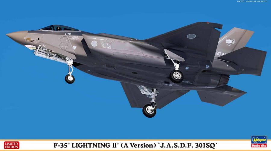 Hasegawa 1:72 02374 F-35 Lightning II A-Version JASDF 301SQ Plastic kit