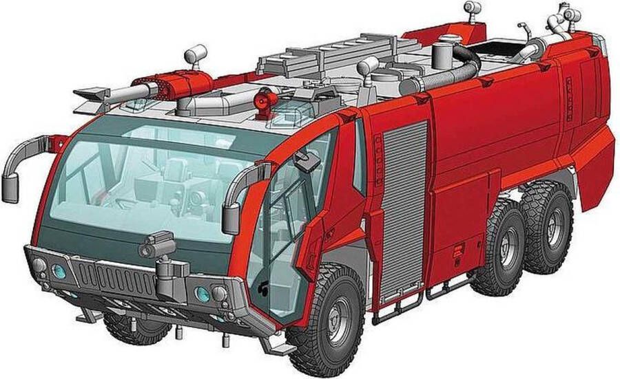 Hasegawa 1 72 Rosenbauer Panther 6x6