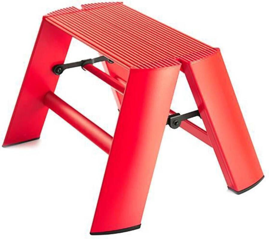 Hasegawa Design Trapladder Rood 1-staps Lucano ML