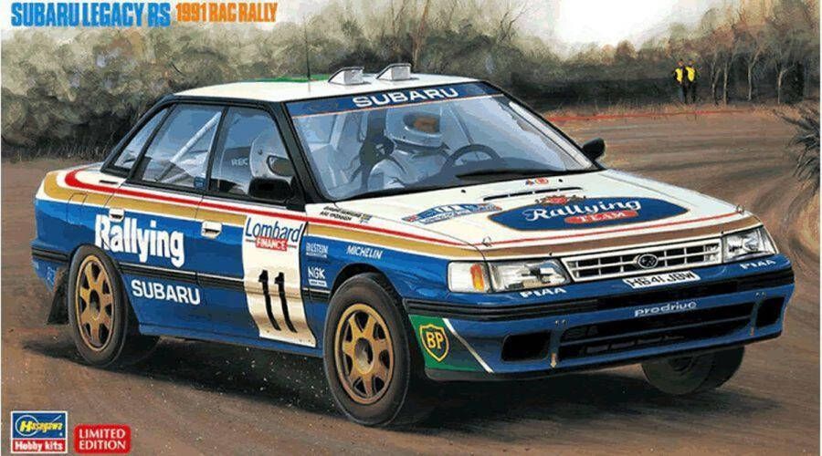 Hasegawa Subaru Legacy RS RAC Rally modelbouw pakket 1:24