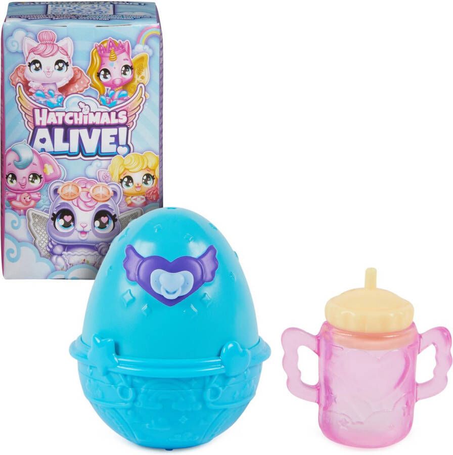 Hatchimals Alive 1 Verassing-minifiguur in ei dat zelf uitkomt stijl kan variëren