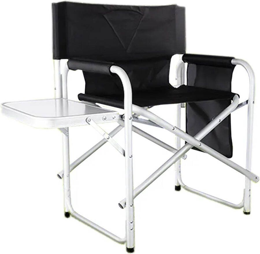 Haushalt 62393 Regisseursstoel met tafel en tas 47x57x79cm aluminium-polyester max 120kg
