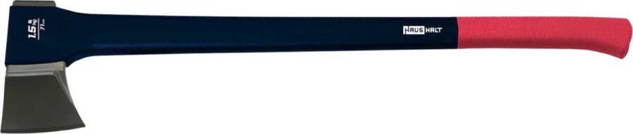Haushalt Huishoudelijke bijl HH-427E 710 mm 1 5 kg blauw roestvrijstalen kop met antislip rubberen handvat in rood ( 000051405555 )