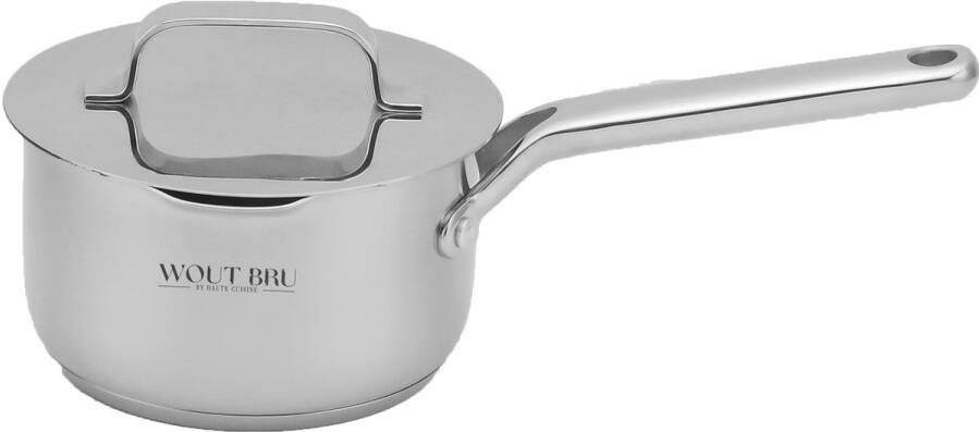 Haute Cuisine Wout Bru by Inox steelpan Ø16 cm 1 7 L Alle warmtebronnen