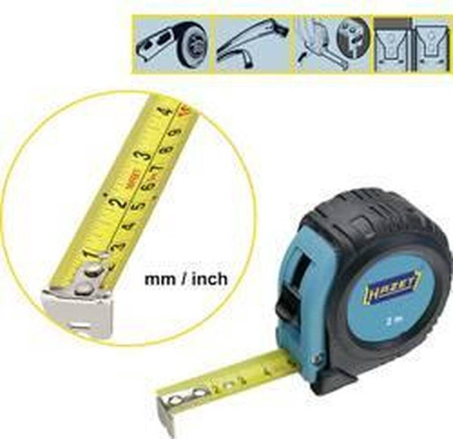 Hazet 2154N-3 Rolmaat 3 m Staal