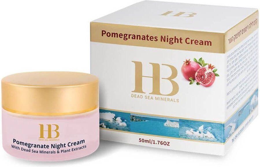 HB Dead Sea Minerals Granaatappel verstevigende nachtcrème