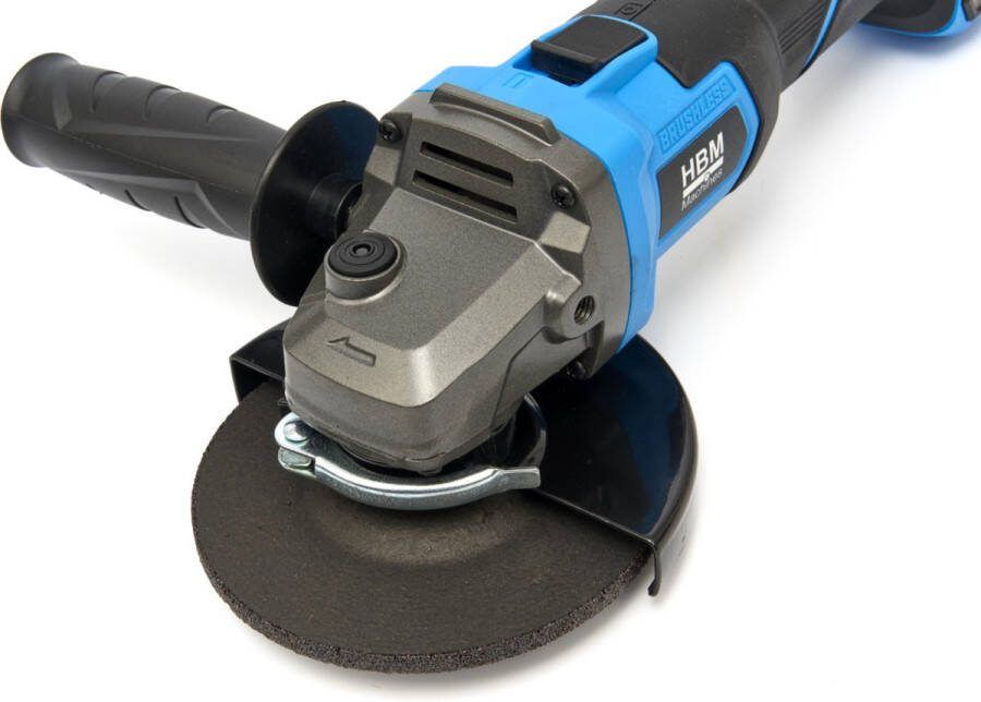 Hbm accu haakse slijper 125 mm 20 Volt Power20.5
