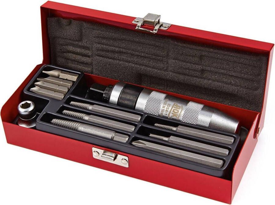 Hbm AOK 13 Delige Professionele Slagschroevendraaier Met Dolle Bouten Remover Set