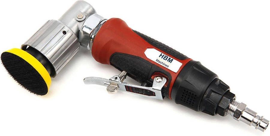 HBM machines HBM Profi Variabele Pneumatische 50 mm. Excentrische Schuurmachine met klittenband