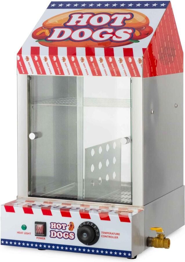 HCB Hotdog steamer – 230V – RVS INOX 6251