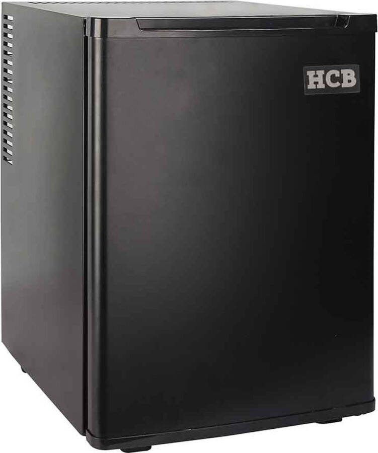 HCB Professionele Horeca Minibar koeling 28 liter 230V Mini Koelkast Kleine drankenkoelkast Flessenkoelkast Bier koelkast tafelmodel 38.5x39.5x48 cm (BxDxH) 11 kg Frigo 1424