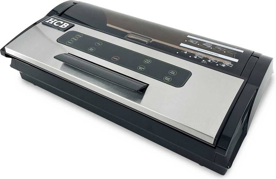 HCB Professionele Horeca Vacuumsealer 350 mm 230V Sealer apparaat vacumeermachine vacuummachines 45x24.5x11.8 cm (BxDxH) 2 kg 8170