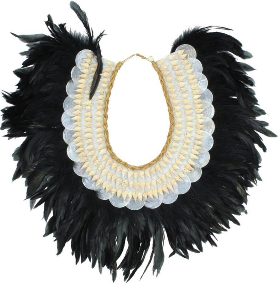 HD Collection Ornament Feather Black