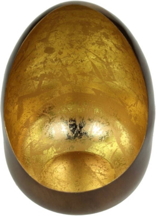 HD Collection Sfeerlicht Ei Metaal Goud 11 x 14 x 11 cm (BxHxD)