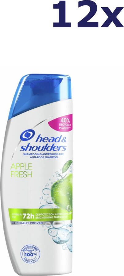 Head & Shoulders 12x Apple Fresh Shampoo 285ML