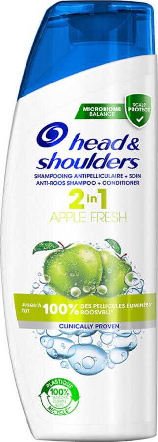 Head & Shoulders 2in1 Shampoo en Conditioner Apple Fresh 3 x 270 ml Voordeelverpakking