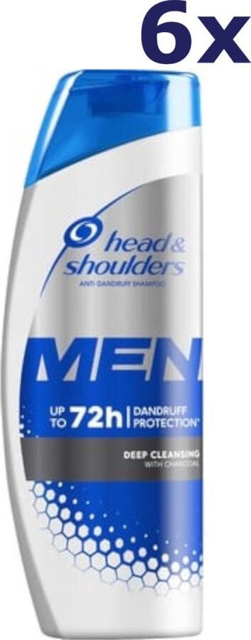 Head & Shoulders 6x Shampoo Men Deep Cleansing 400ml