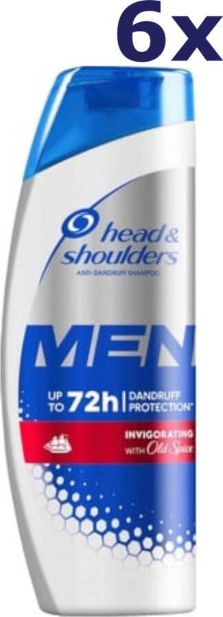 Head & Shoulders 6x Shampoo Men Invigorating 400ml