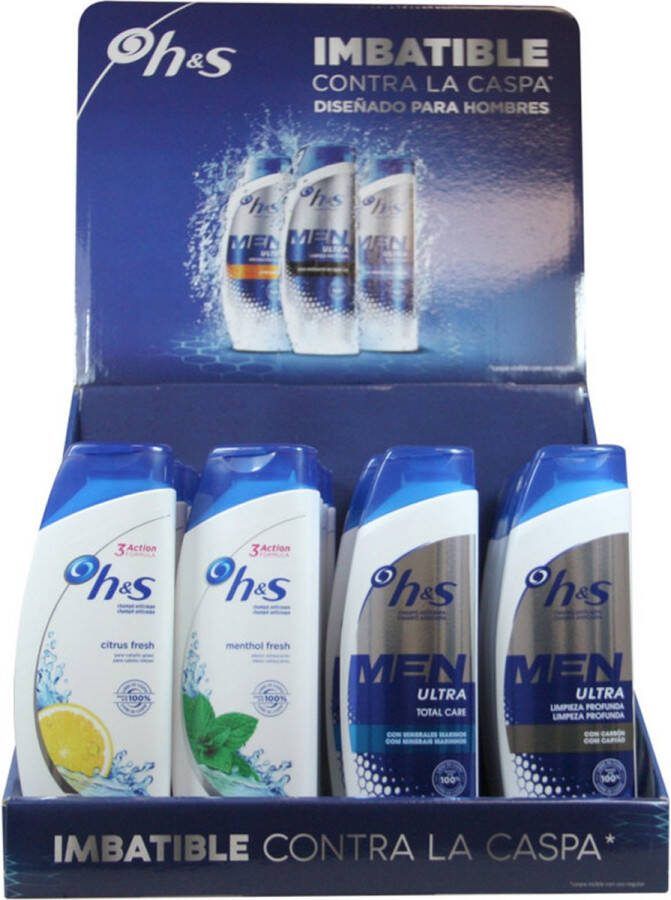 Head & Shoulders Anti-roos shampoo 24 Stuks Display