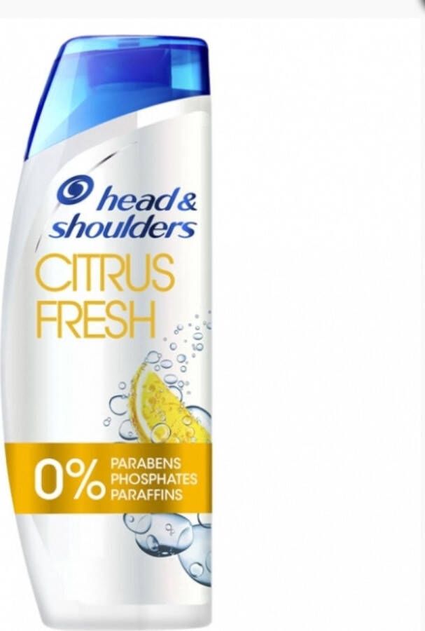 Head & Shoulders Citrus Fresh voor vet haar 6 x 360 ml