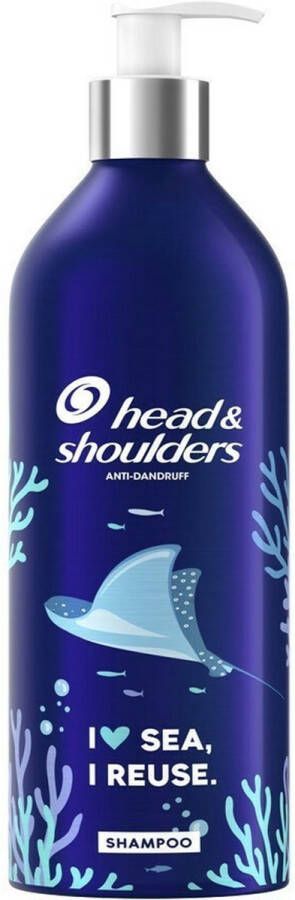 Head & Shoulders Classic Clean I Love Sea I Reuse Refillable Shampoo 430 ml