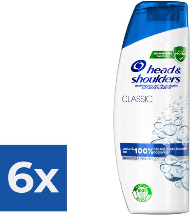 Head &- Shoulders Head & Shoulders Classic Shampoo 285 ml Voordeelverpakking 6 stuks