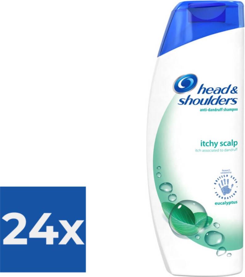 Head &- Shoulders Head & Shoulders Shampoo Itchy Scalp (Care) 500 ml. Voordeelverpakking 24 stuks