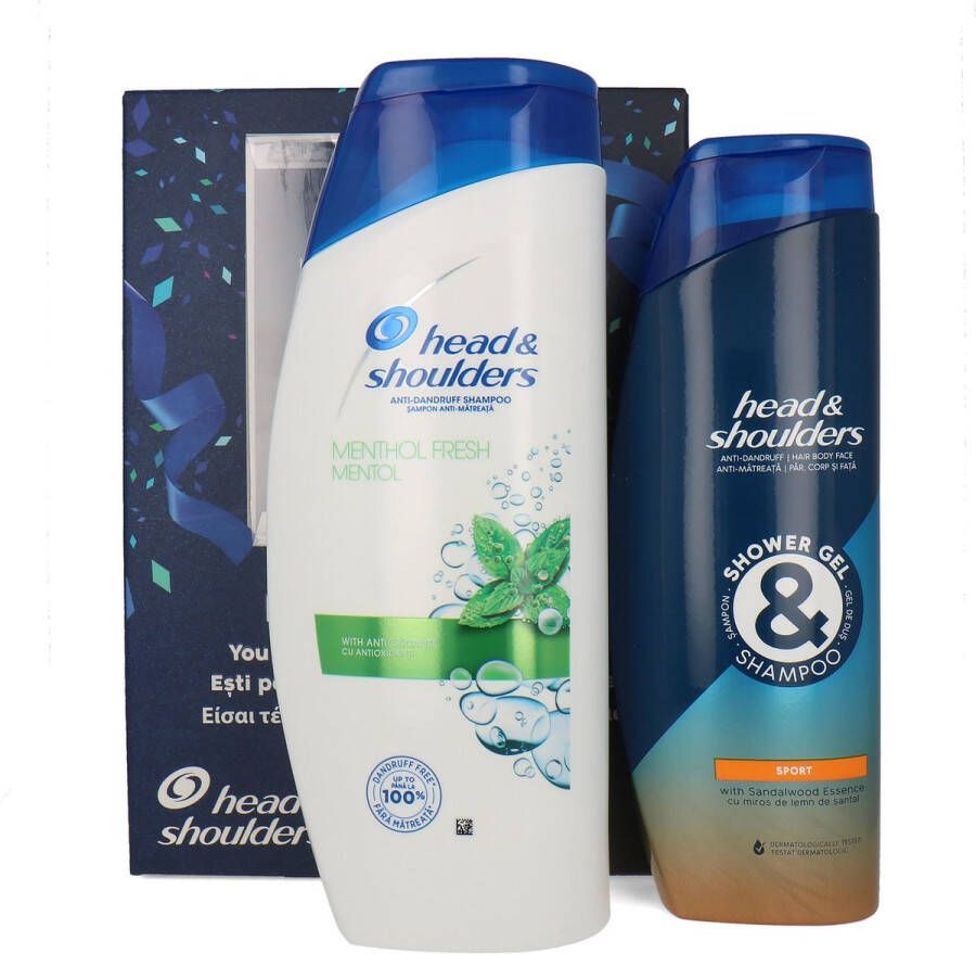 Head & Shoulders Hey Handsome Cadeauset Mentol Fresh-Sport