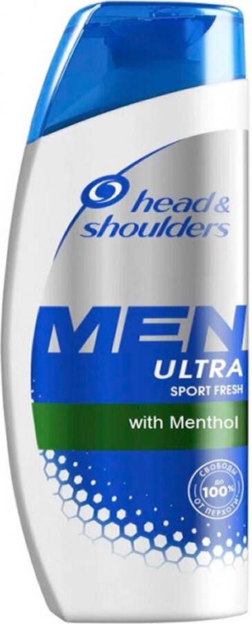 Head & Shoulders MEN Ultra Sport Anti-Roos Shampoo Menthol 360ml