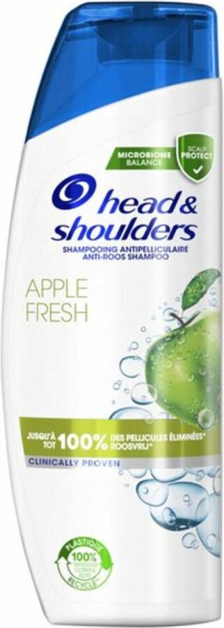 Head & Shoulders Shampoo Apple Fresh 3 x 285 ml Voordeelverpakking