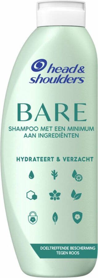 Head & Shoulders Shampoo Bare Hydrateert & Verzacht 400 ml