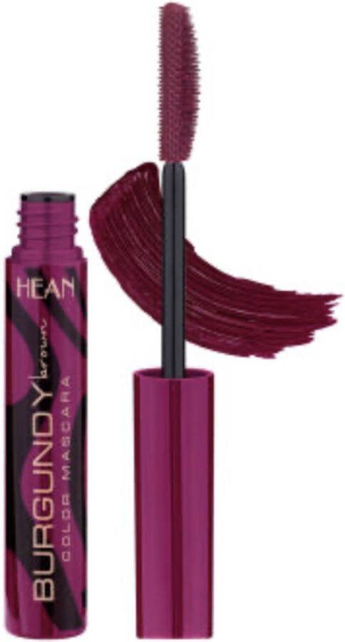 Hean Cosmetics Mascara in de kleur Burgundy