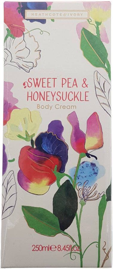 Heathcote & Ivory London Heathcote & Ivory Sweet Pea & Honey Suckle Body Cream