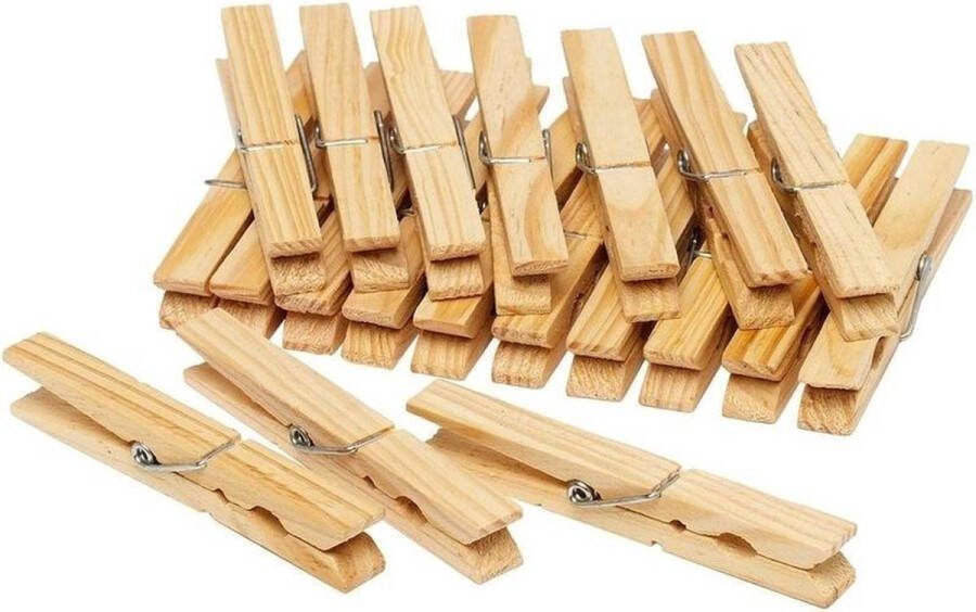 Heble *** 24 Wasknijpers van Hout Duurzaam en Stevig Droogmolen Was Ophangen zon van ***