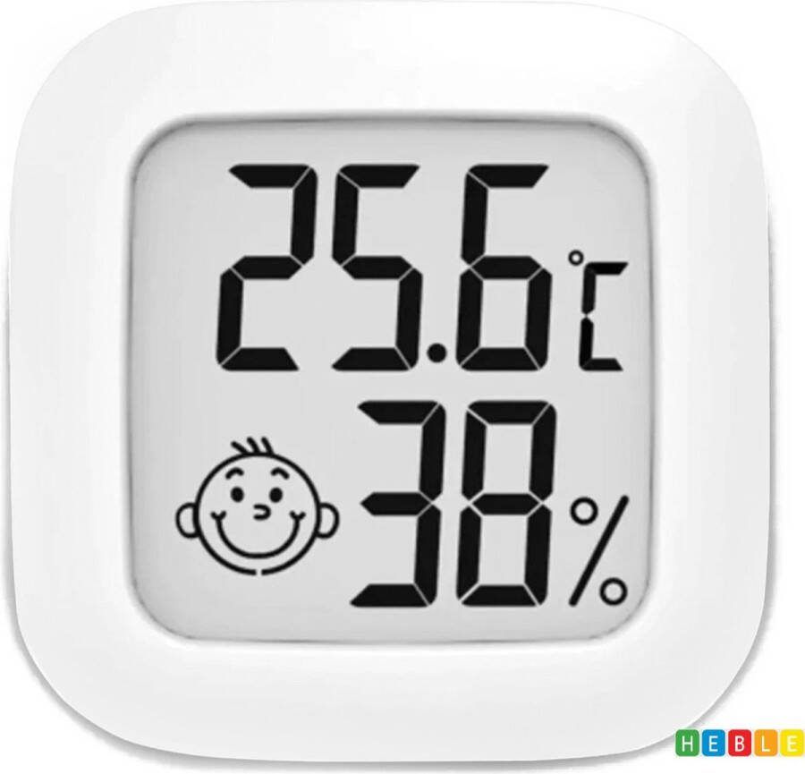 Heble *** Digitaal Planten Weerstation Temperatuur- Luchtvochtigheidsmeter Voor Planten & Binnenruimtes Wit van ***