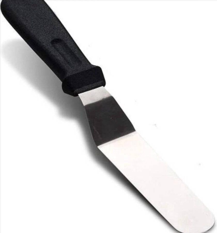 Heble *** Gebogen Glaceermes met Paletmes Spatel en Smeermes Lengte 25 cm Keuken Kok Taart van ***