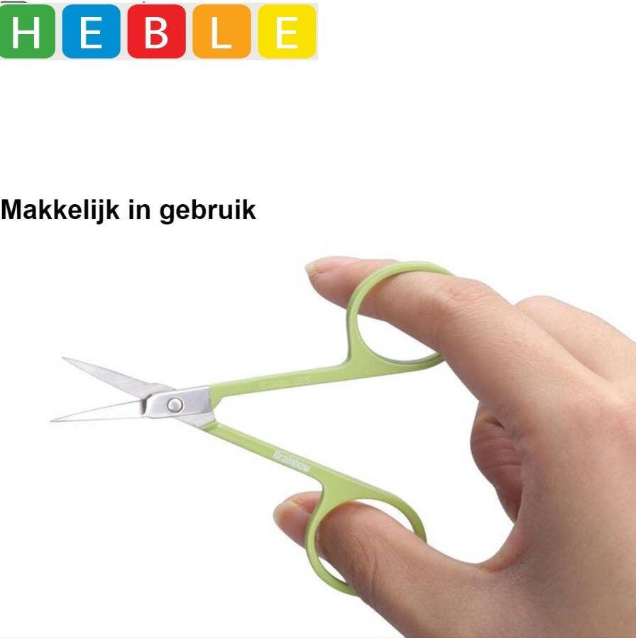 Heble Gezichtshaar-Schaartje: Wenkbrauw-Schaartje Klein-Schaartje Spits-Schaartje