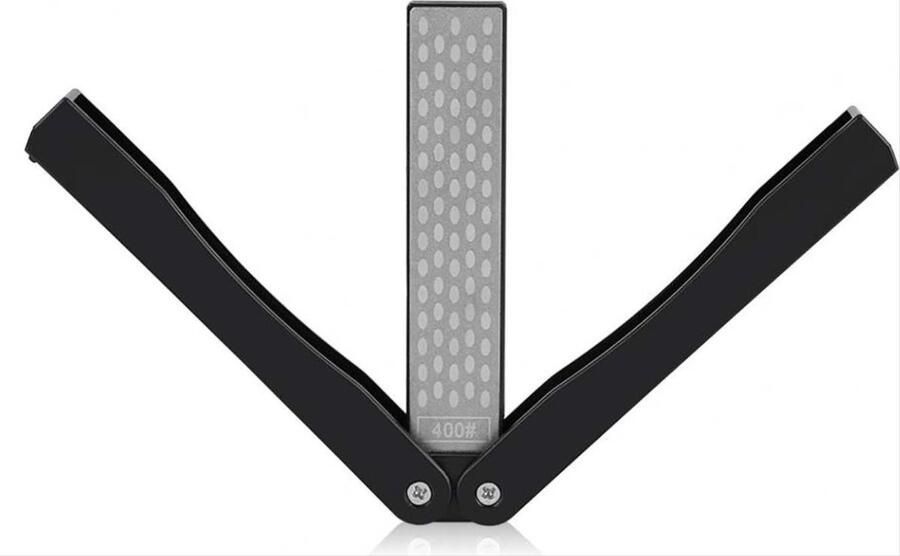 Heble *** Opvouwbare Messenslijper Slijpsteen Folding Zwart Keukenla -Messlijpen van ***